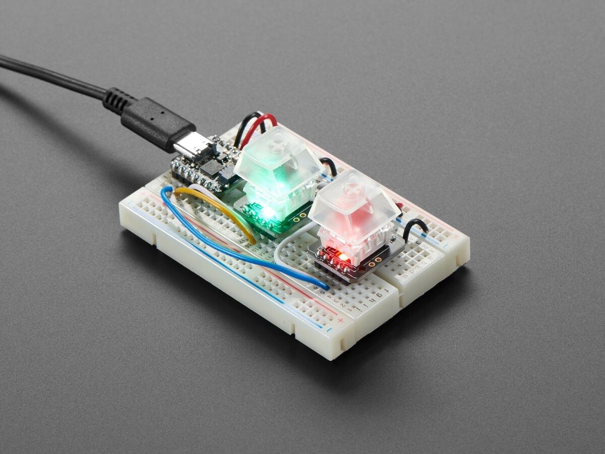 Adafruit NeoKey Socket Breakout for Mechanical Key Switches med NeoPixel 4978