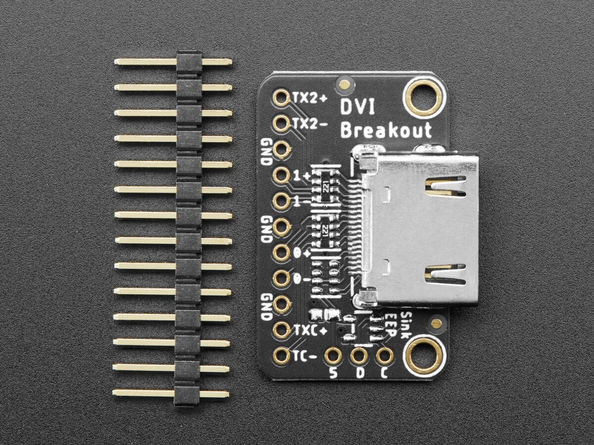 Adafruit DVI Breakout Board - Til HDMI-kilder 4984