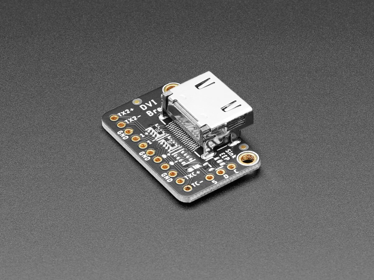 Adafruit DVI Breakout Board - Til HDMI-kilder 4984