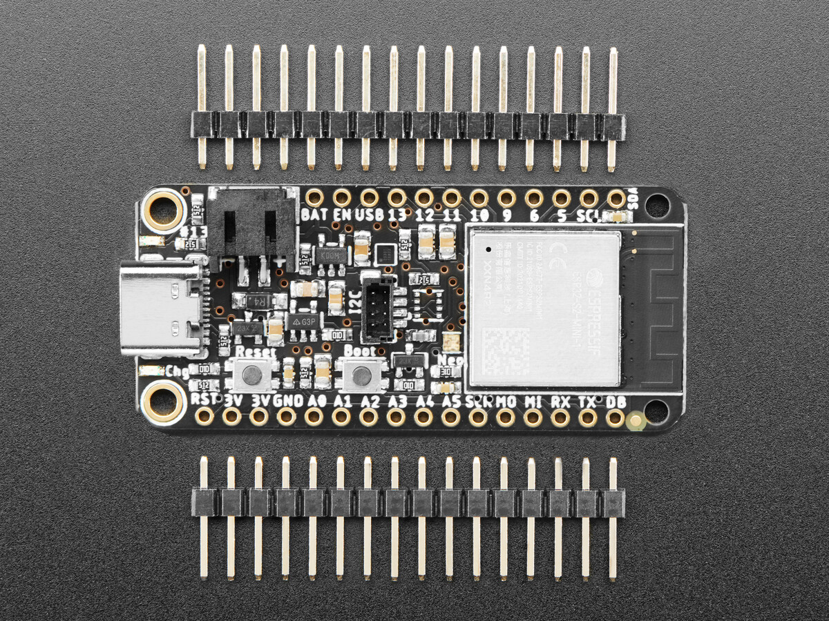 Adafruit ESP32-S2 Feather med 2MB PSRAM STEMMA QT Qwiic 5000