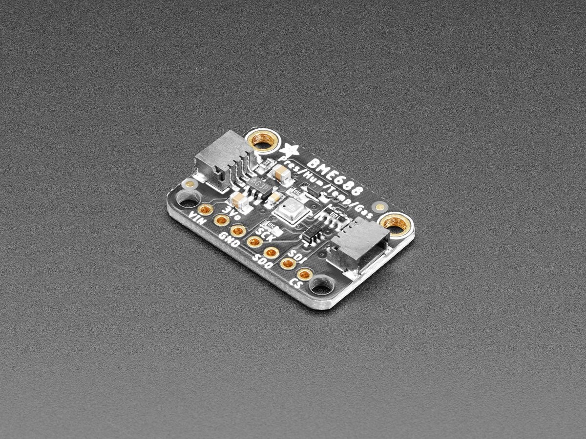 Adafruit BME688 – Temperatur-, Fugtigheds-, Tryk- og Gassensor 5046