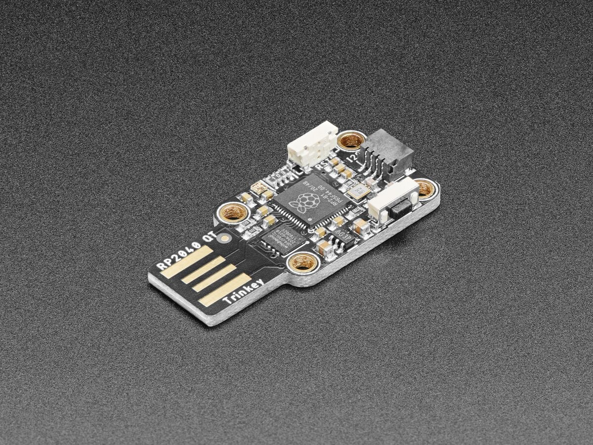 Adafruit Trinkey QT2040 - RP2040 USB-nøgle med Stemma QT 5056