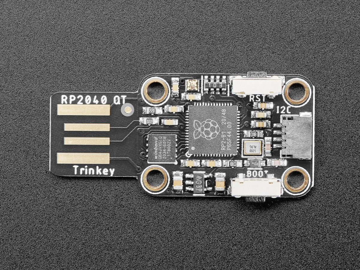 Adafruit Trinkey QT2040 - RP2040 USB-nøgle med Stemma QT 5056