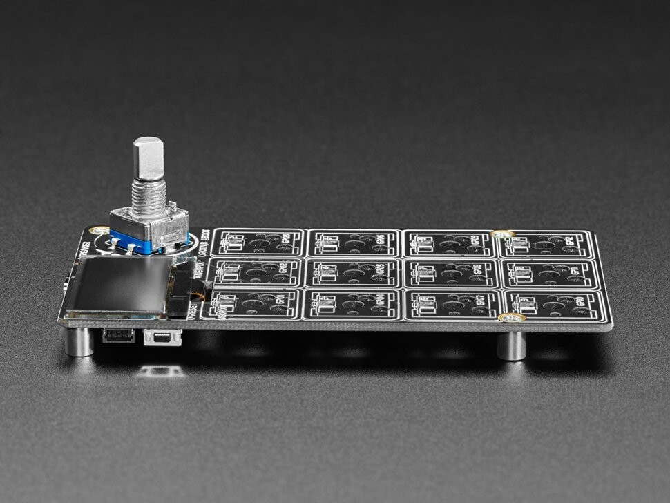 Adafruit MACROPAD RP2040 Bare Bones 3x4-taster Encoder OLED 5100