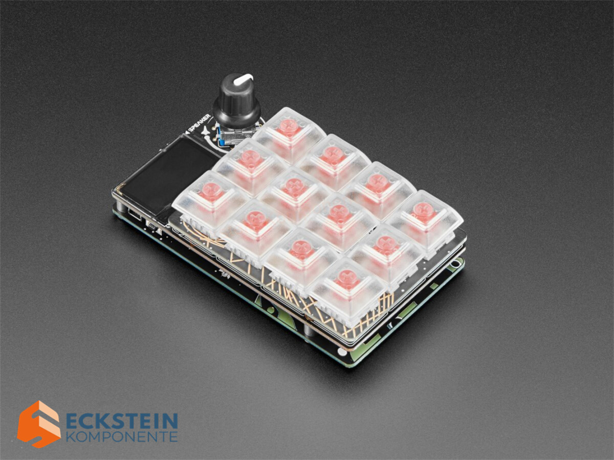 Adafruit MacroPad RP2040 Starter Kit med 3x4-tast encoder OLED ADABOX019 Essentials 5128