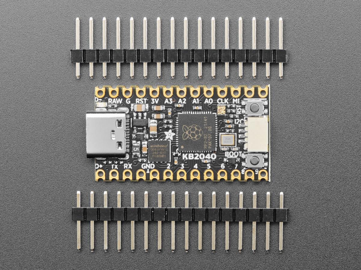 Adafruit KB2040 med RP2040 Arduino Pro Micro-formet bundkort Qwiic / STEMMA QT I2C 5302