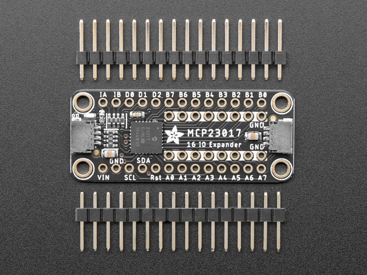 Adafruit MCP23017 I2C GPIO Expander Breakout for Arduino STEMMA QT Qwiic 5346