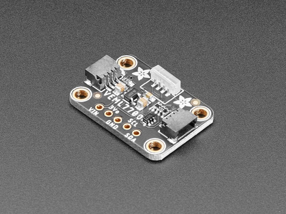 Adafruit Right Angle VEML7700 Lux Sensor I2C Light Sensor STEMMA QT Qwiic 5378