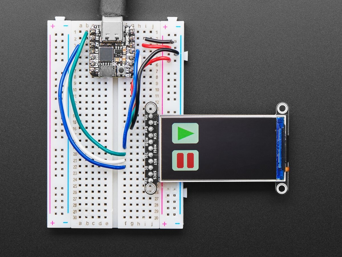 Adafruit 1,9 Zoll farverigt IPS TFT-display 320x170 ST7789 5394