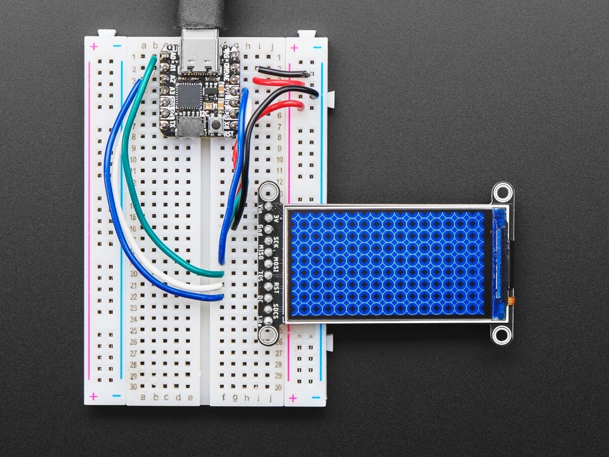Adafruit 1,9 Zoll farverigt IPS TFT-display 320x170 ST7789 5394