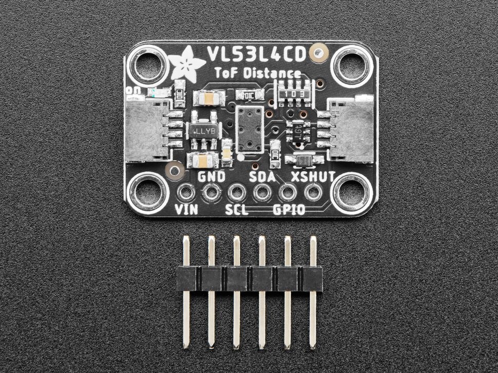 Adafruit VL53L4CD Time of Flight Distance Sensor op til 1300 mm STEMMA QT Qwiic 5396