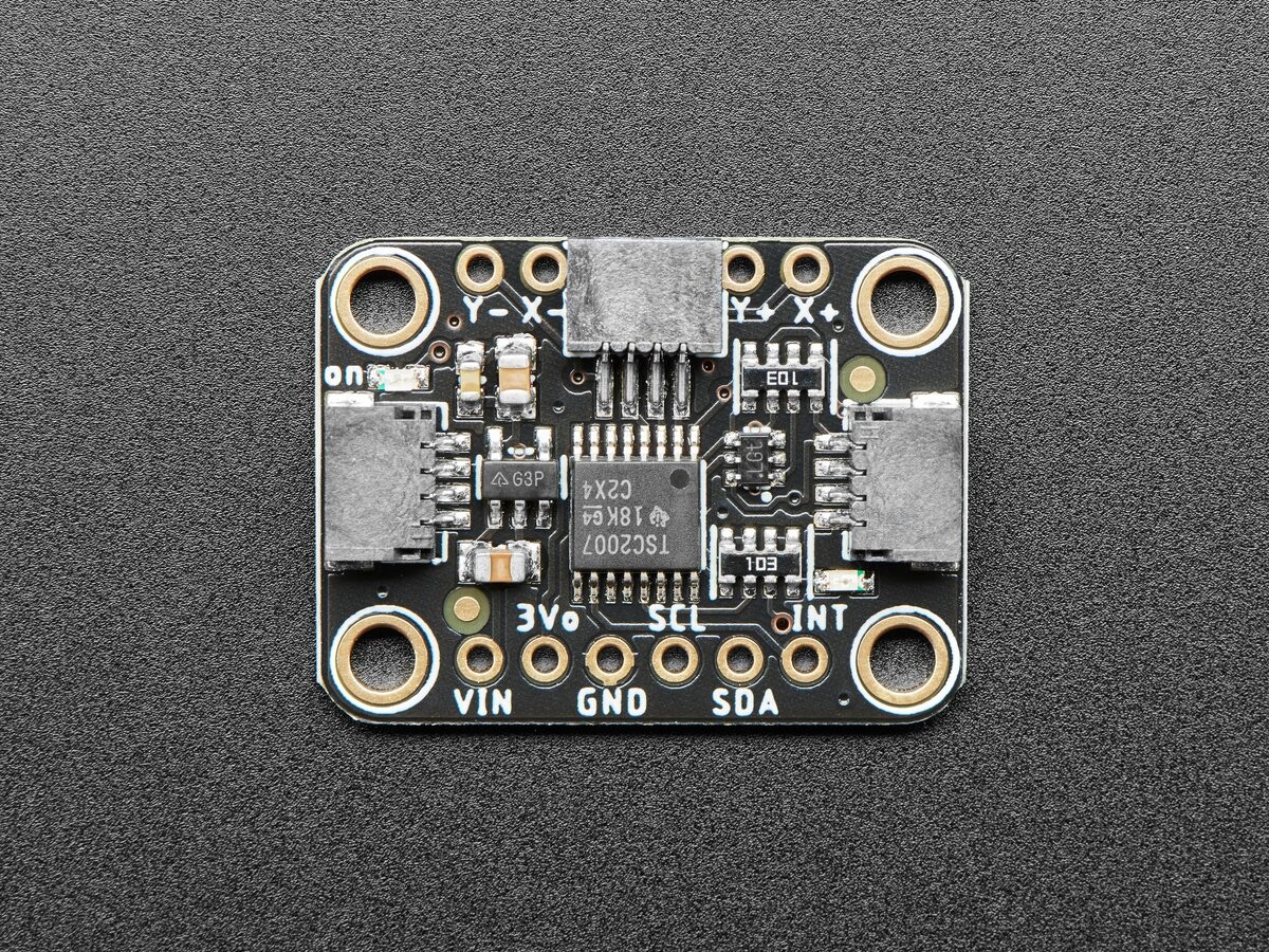Adafruit TSC2007 I2C Resistiv berøringsskærm controller - STEMMA QT 5423