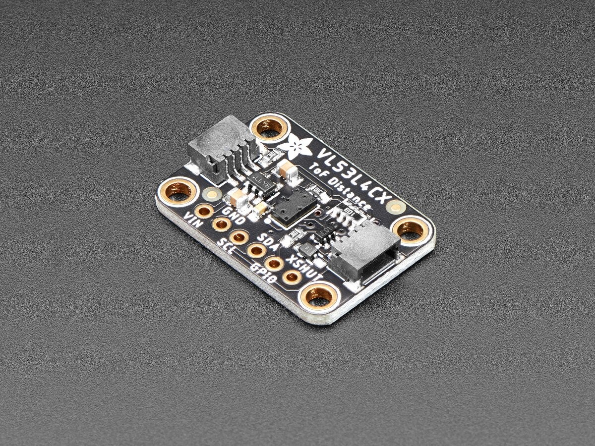 Adafruit VL53L4CX Tidbaseret afstandssensor, rækkevidde 1 til 6000 mm, STEMMA QT Qwiic, 5425