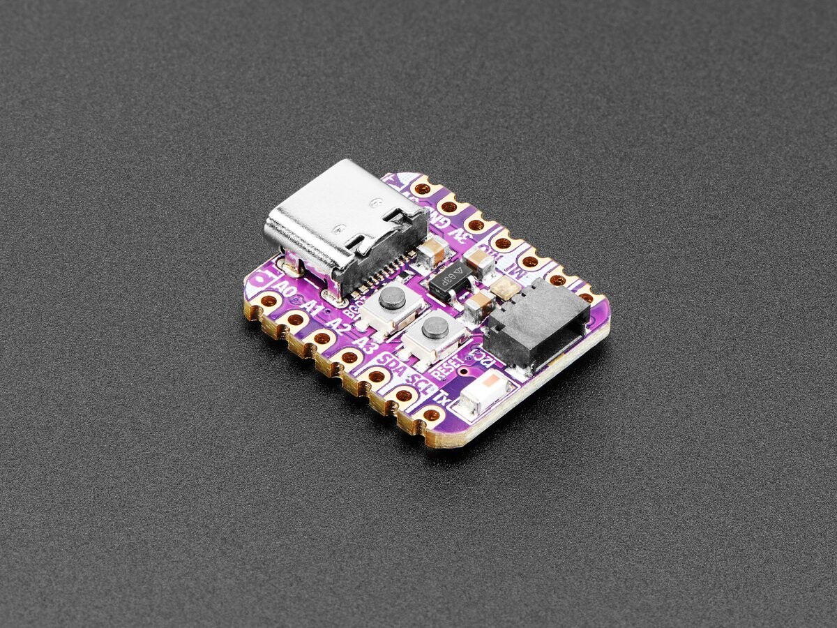 Adafruit QT Py ESP32-S3 WiFi Udviklingskort med STEMMA QT 8MB Flash Ingen PSRAM 5426