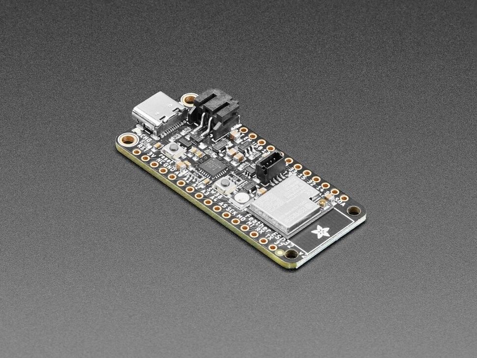 Adafruit ESP32 Feather V2 med FL-antenne 8MB Flash 2 MB PSRAM STEMMA QT 5438