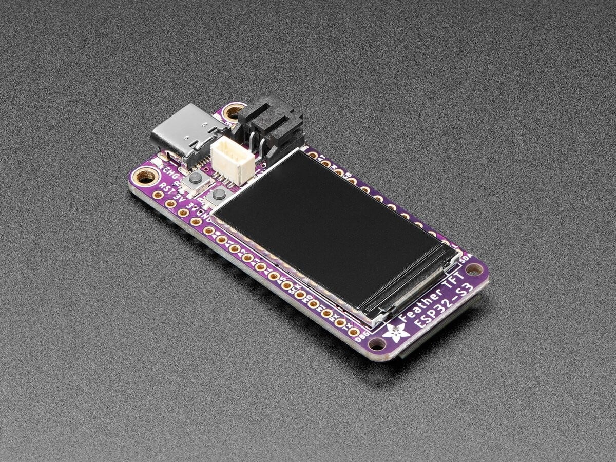 Adafruit ESP32-S3 TFT Display Feather Board 4MB Flash 2MB PSRAM STEMMA QT 5483