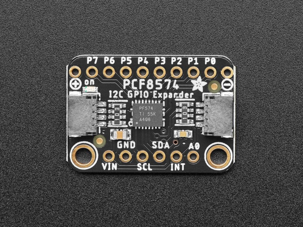 Adafruit PCF8574 I2C GPIO Expander Breakout STEMMA QT Qwiic 5545