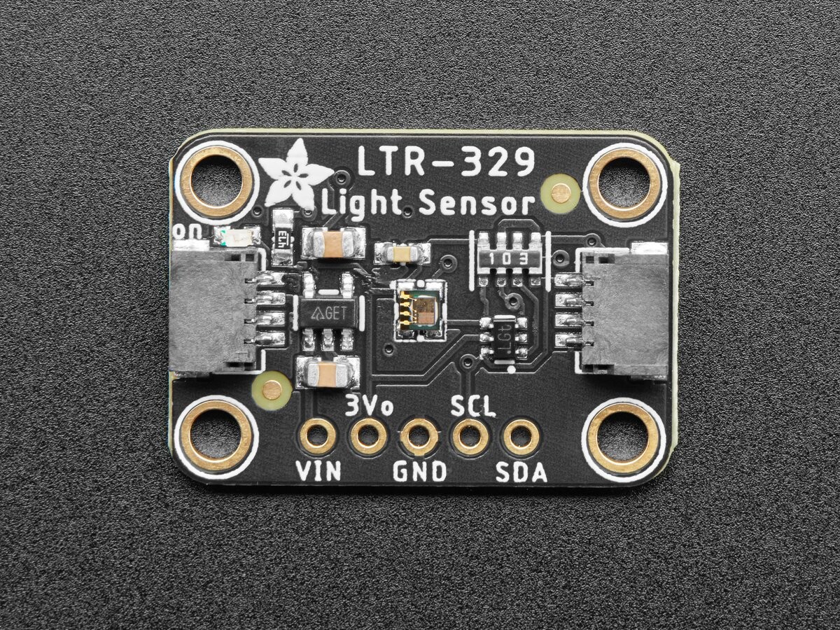 Adafruit LTR-329 Digitalt lyssensor til Arduino STEMMA QT Qwiic 5591