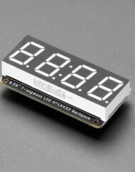 Adafruit Samlet 0,56 tommer 4-cifret 7-segment display blå med I2C backpack STEMMA QT 5601