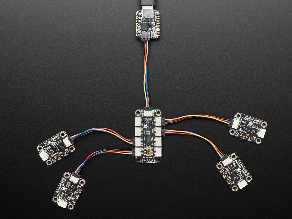 Adafruit PCA9548 8-Kanal STEMMA QT Qwiic I2C Multiplexer TCA9548A kompatibel 5626