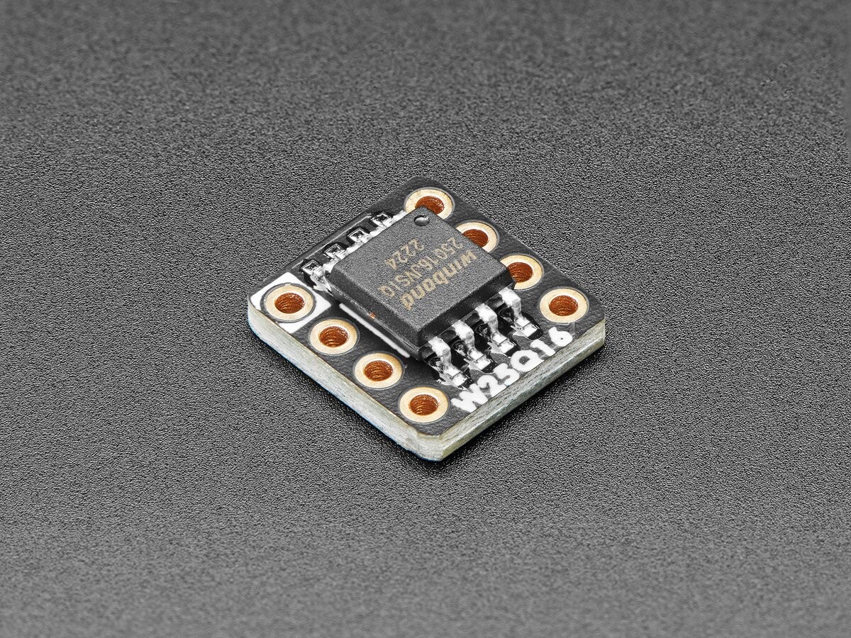 Adafruit QSPI DIP Breakout Board W25Q16 16MBit 2MByte 5632