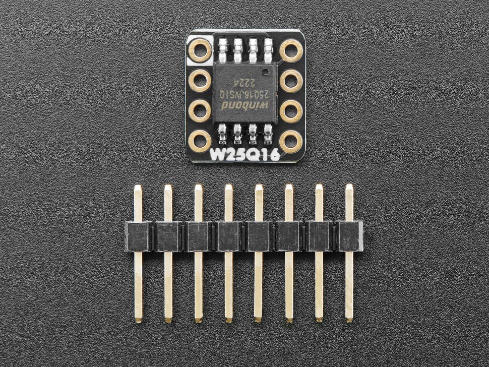Adafruit QSPI DIP Breakout Board W25Q16 16MBit 2MByte 5632