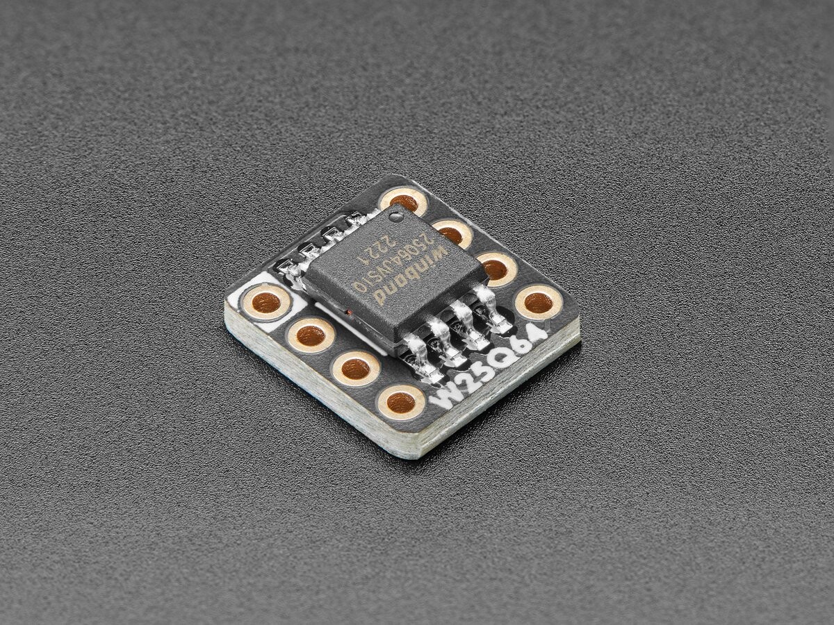 Adafruit QSPI DIP Breakout Board W25Q64 64MBit 8MByte 5633