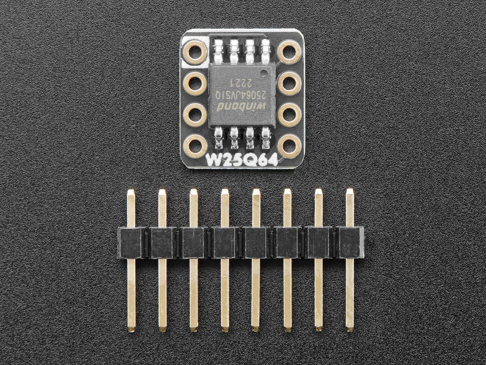 Adafruit QSPI DIP Breakout Board W25Q64 64MBit 8MByte 5633