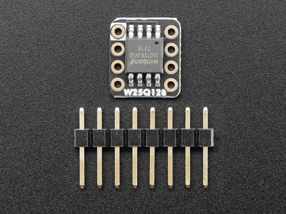 Adafruit QSPI DIP Breakout Board W25Q128 128MBit 16MByte 5634