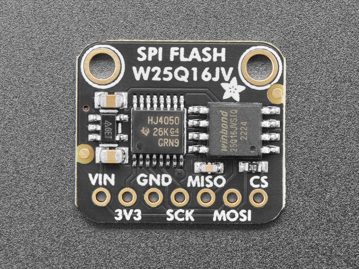 Adafruit 2MByte SPI FLASH Breakout W25Q16 16Mbit SPI 5635
