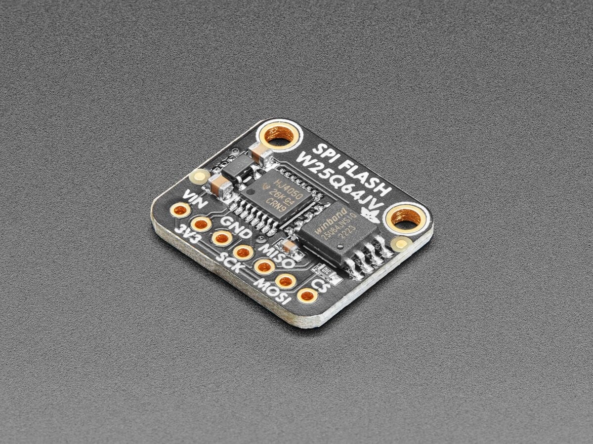 Adafruit SPI FLASH Breakout W25Q64 Chip 64MBit 8MByte 5636