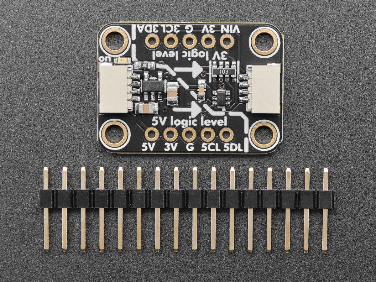 Adafruit QT 5V to 3V Shifter Breakout STEMMA QT Qwiic I2C Connector 5637