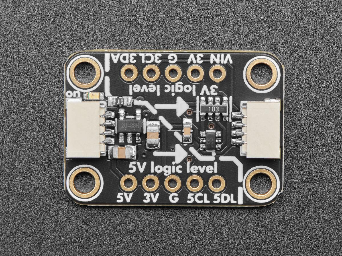 Adafruit QT 5V to 3V Shifter Breakout STEMMA QT Qwiic I2C Connector 5637