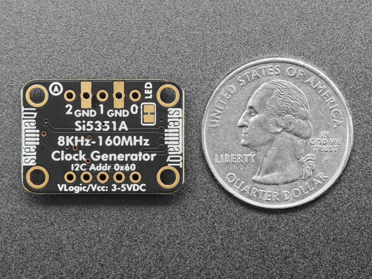 Adafruit Si5351A Urgenerator 8KHz til 160MHz med STEMMA QT 5640