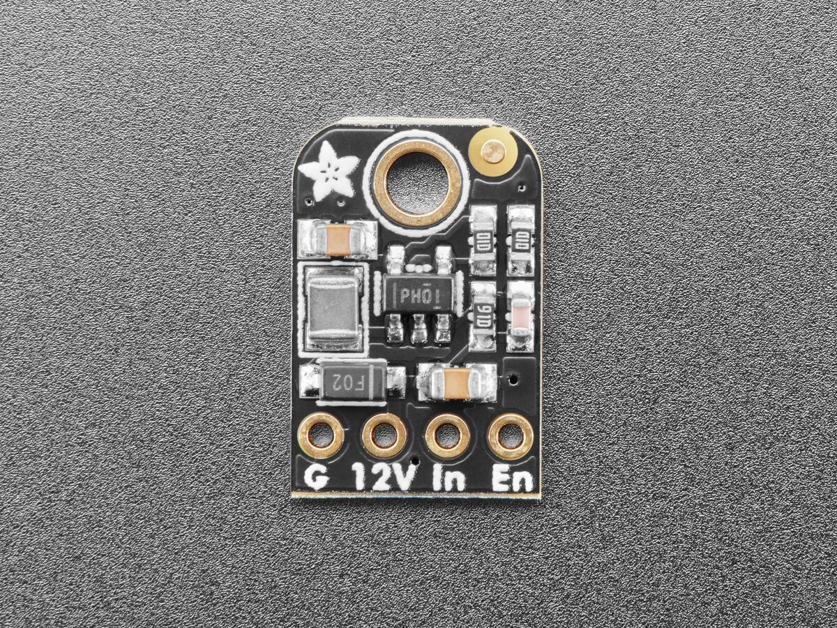 Adafruit Boost-omvormer, 12V DC udgang, TPS61040