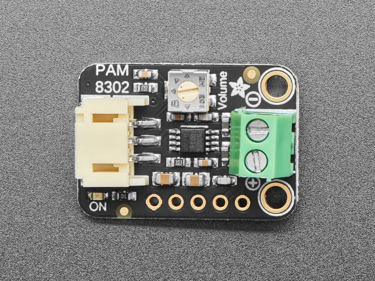 Adafruit STEMMA Audio Forstærker Mono 2,5W Klasse D Mono Forstærker PAM8302 5647