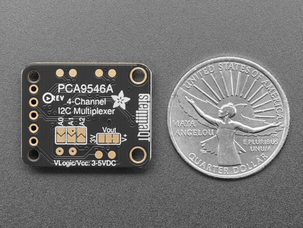 Adafruit PCA9546 4-Kanal STEMMA QT Qwiic I2C Multiplexer TCA9546A Kompatibel 5664