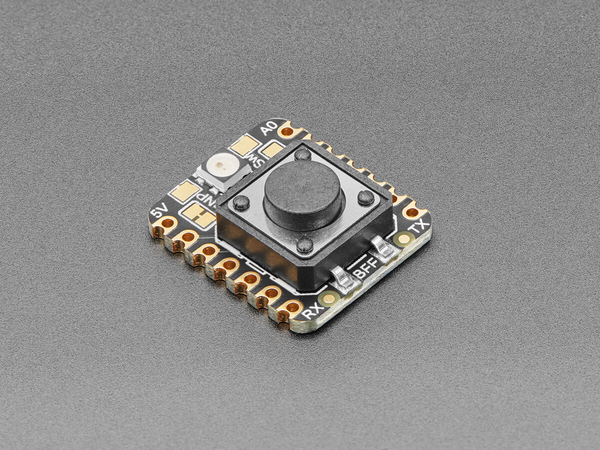 Adafruit IoT-knap med NeoPixel BFF-tilbehør til QT Py og Xiao 5666