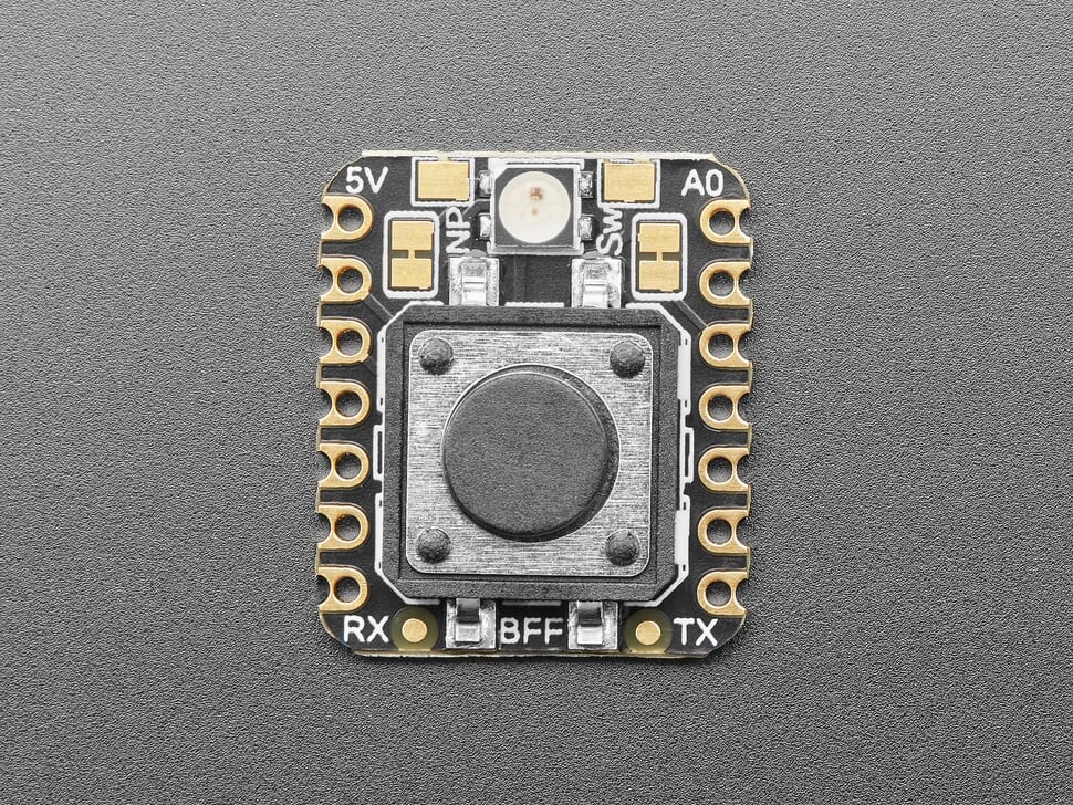 Adafruit IoT-knap med NeoPixel BFF-tilbehør til QT Py og Xiao 5666