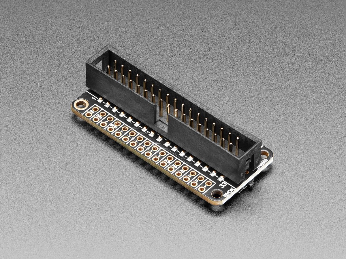 Adafruit Floppy FeatherWing med 34-stifts IDC-stik til floppy-drev 5679