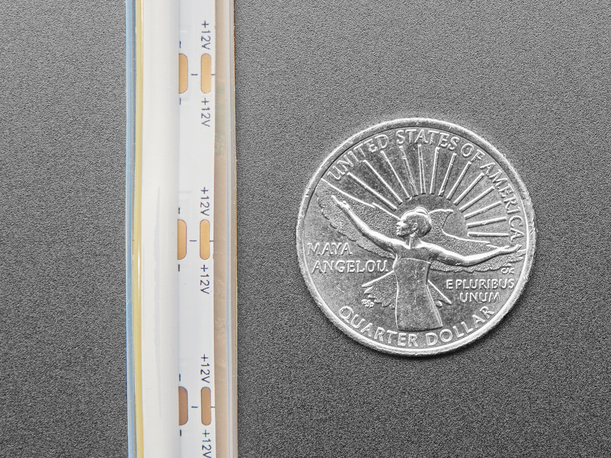 Adafruit Side-Light Fleksibel hvid LED-stripe 1m 480 lysdioder Cool White 6500K 5685
