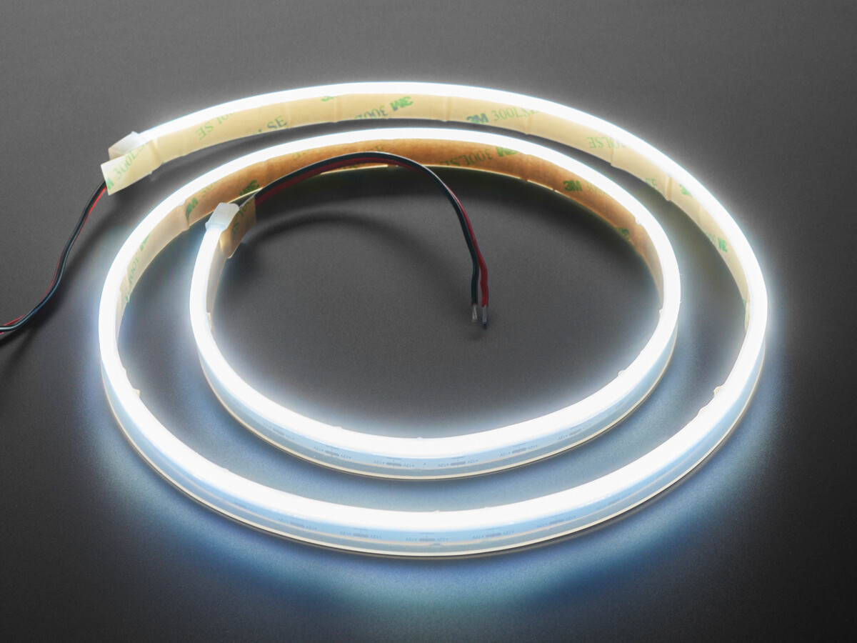 Adafruit Side-Light Fleksibel hvid LED-stripe 1m 480 lysdioder Cool White 6500K 5685
