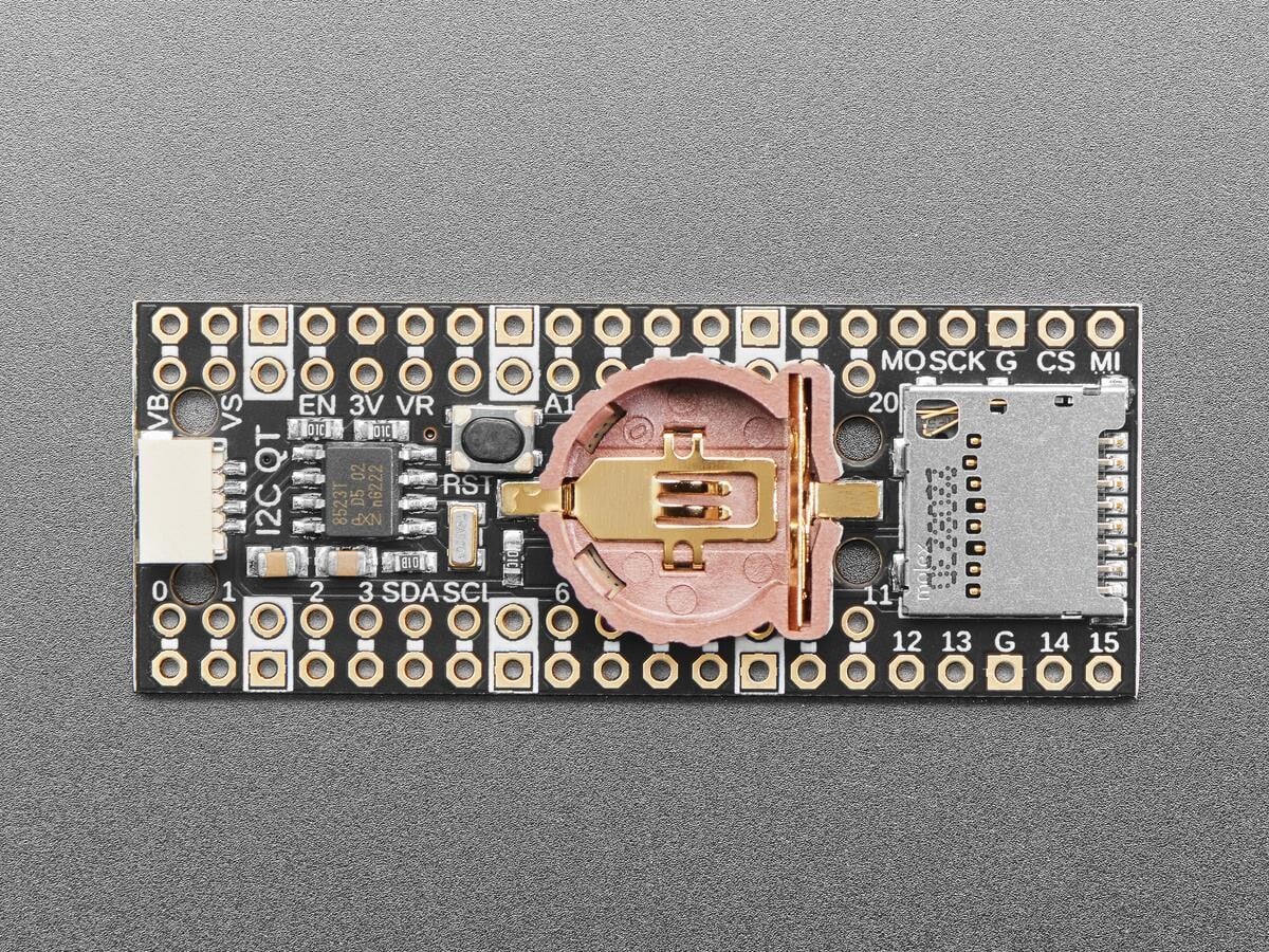 Adafruit PiCowbell Adalogger til Raspberry Pi Pico - MicroSD RTC STEMMA QT 5703
