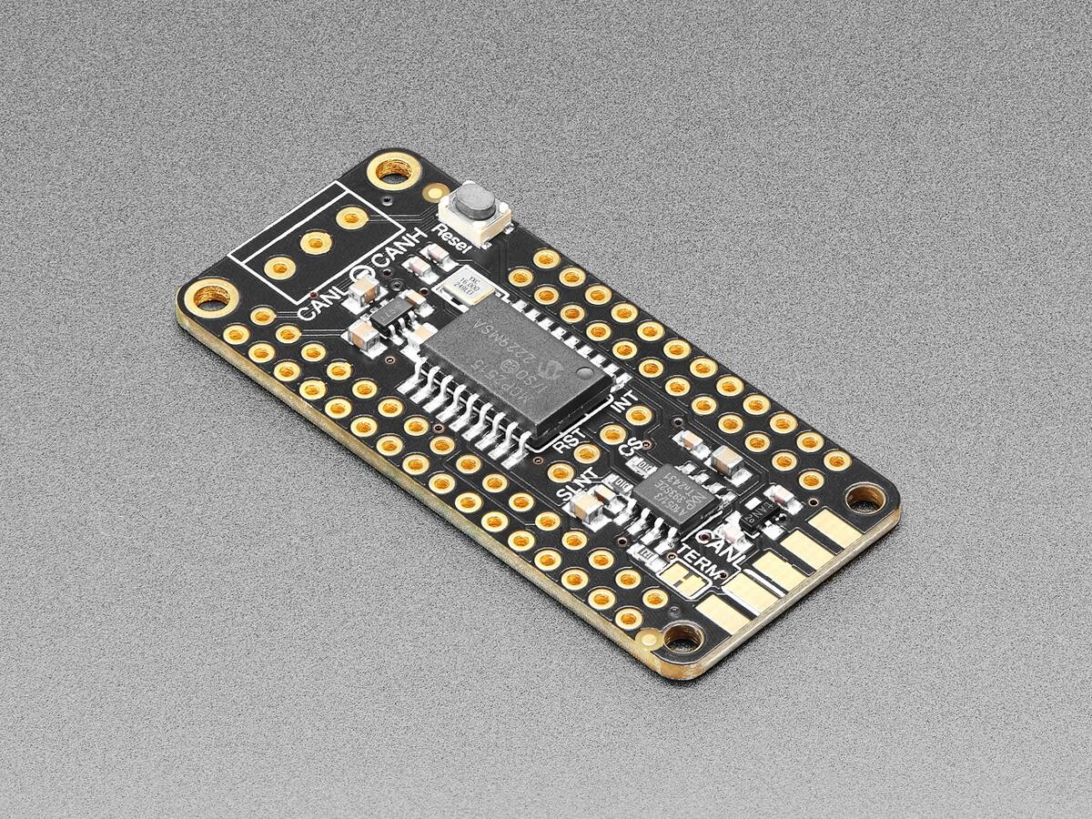 Adafruit CAN Bus FeatherWing med MCP2515-controller til alle Feathers 5709
