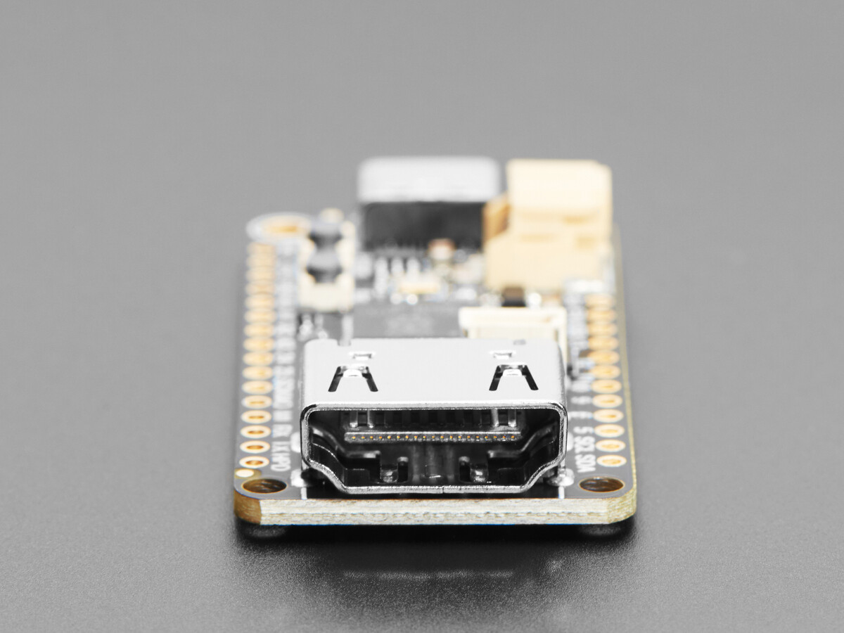 Adafruit Feather RP2040 med DVI-udgangsstik Fungerer med HDMI 5710