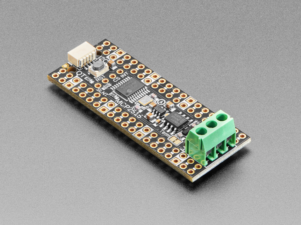 Adafruit PiCowbell CAN Bus for Pico - MCP2515 CAN-controller 5728