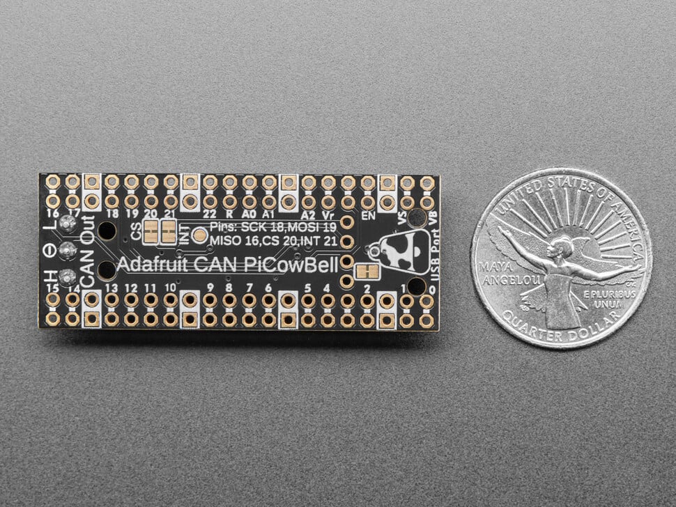 Adafruit PiCowbell CAN Bus for Pico - MCP2515 CAN-controller 5728