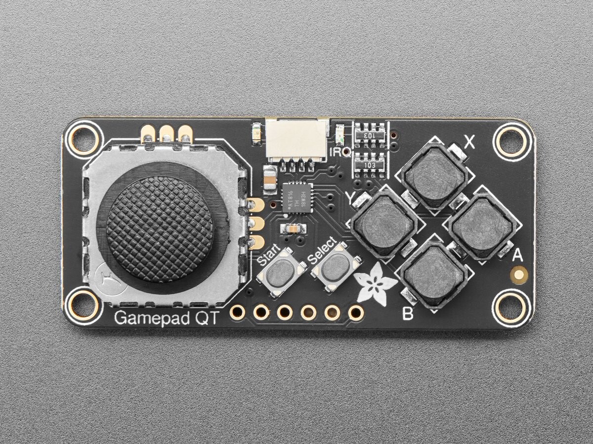 Adafruit Mini I2C Gamepad med seesaw STEMMA QT Qwiic 5743