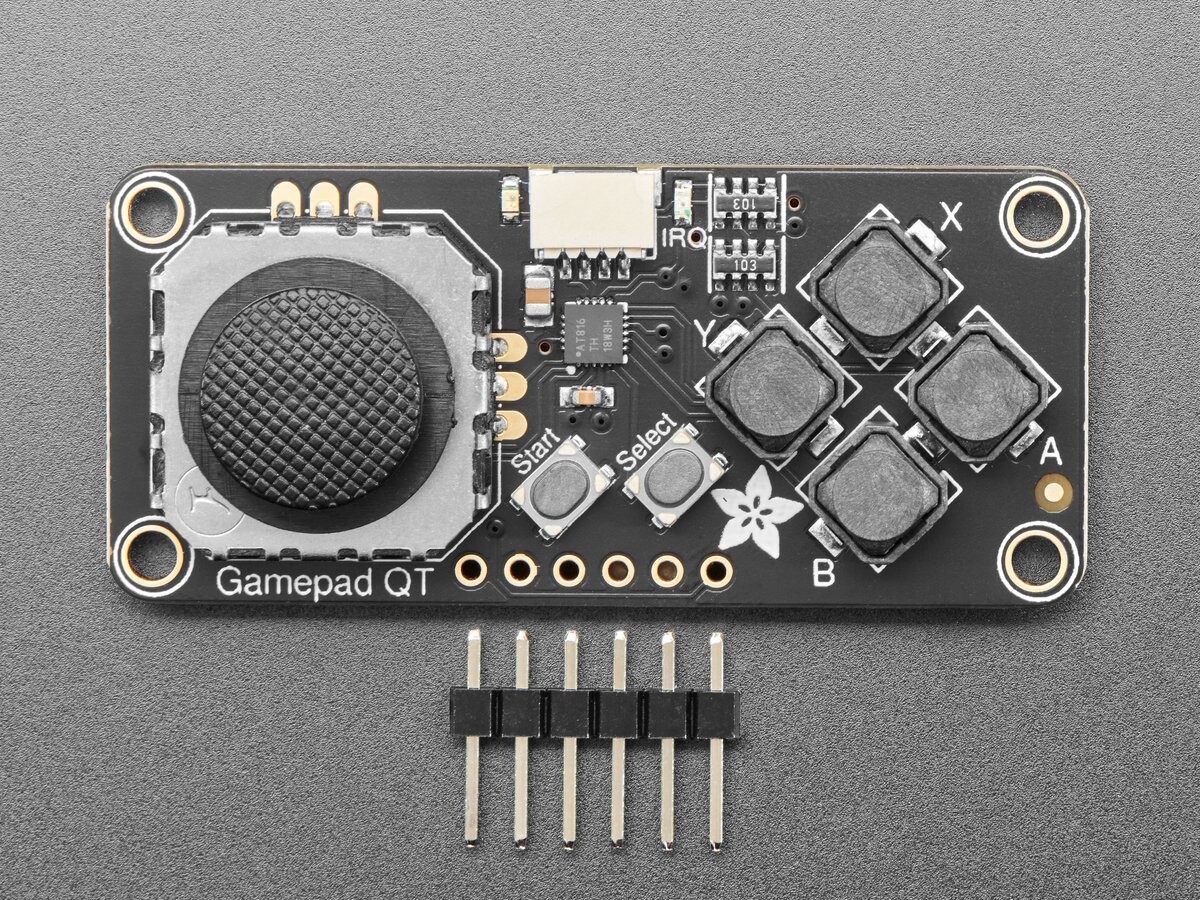 Adafruit Mini I2C Gamepad med seesaw STEMMA QT Qwiic 5743