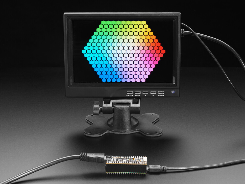 Adafruit PiCowbell DVI-udgang til Pico Fungerer med HDMI-display 5745